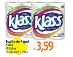 Atacadão Toalha de Papel Klass oferta