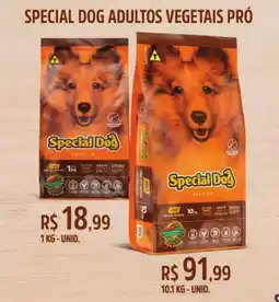 Supermercados Pague Menos Special dog adultos vegetais pró oferta