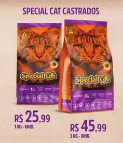 Supermercados Pague Menos Special cat castrados oferta