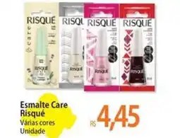 Atacadão Esmalte Care Risqué oferta