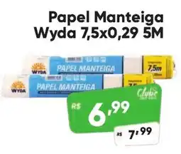 Supermercados Pague Menos Papel Manteiga Wyda oferta