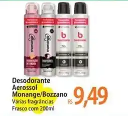 Atacadão Desodorante Aerossol Monange/Bozzano oferta
