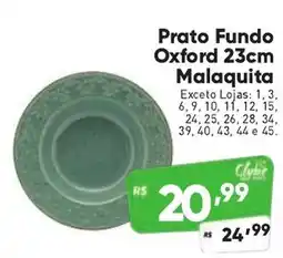 Supermercados Pague Menos Prato Fundo Oxford 23cm Malaquita oferta