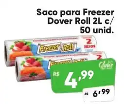 Supermercados Pague Menos Saco para Freezer Dover Roll oferta