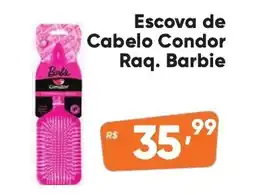 Supermercados Pague Menos Escova de Cabelo Condor Raq. Barbie oferta