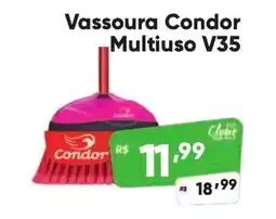 Supermercados Pague Menos Vassoura Condor Multiuso V35 oferta
