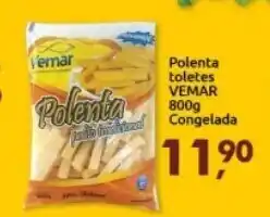 Polenta toletes Vemar 800g congelada