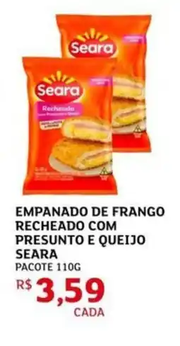 Assaí Atacadista Empanado de frango recheado com presunto e queijo seara oferta