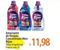 Atacadão Amaciante de Roupas Concentrado Mon Bijou oferta