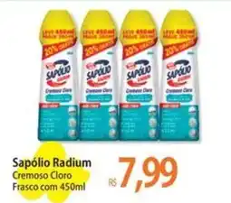 Atacadão Sapólio Radium Cremoso Cloro Frasco oferta