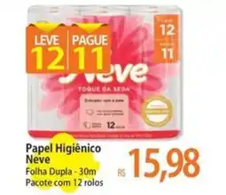 Atacadão Papel Higiênico Neve oferta