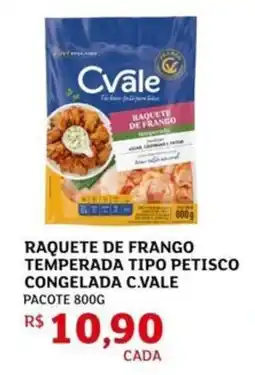 Assaí Atacadista Raquete de frango temperada tipo petisco congelada c.vale oferta