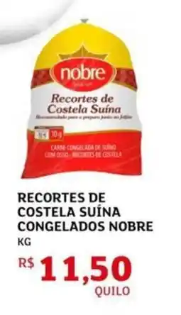 Assaí Atacadista Recortes de costela suína congelados nobre oferta