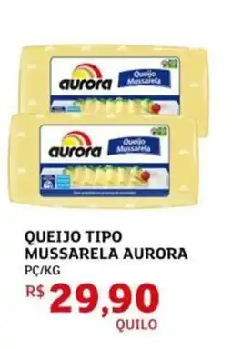 Assaí Atacadista Queijo tipo mussarela aurora oferta
