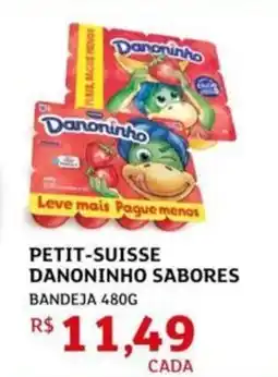 Assaí Atacadista Petit-suisse danoninho sabores oferta
