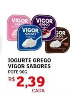 Assaí Atacadista Iogurte grego vigor sabores oferta