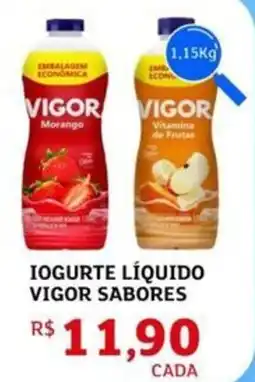 Assaí Atacadista Iogurte líquido vigor sabores oferta