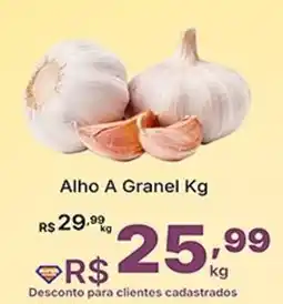 Super Lagoa Alho A Granel oferta