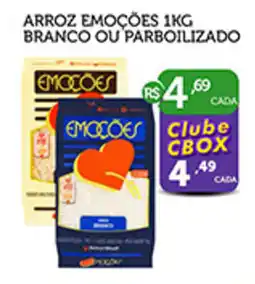 CenterBox Arroz emoções branco ou parboilizado oferta