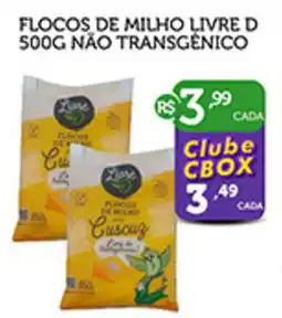 CenterBox Flocos de milho livre d não transgenico oferta
