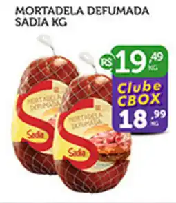 CenterBox Mortadela defumada sadia oferta