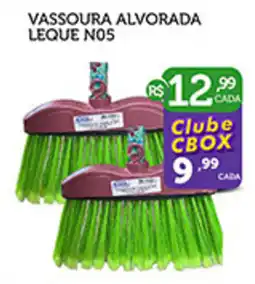 CenterBox Vassoura alvorada leque nos oferta