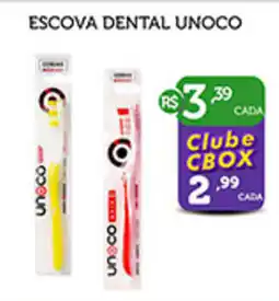 CenterBox Escova dental unoco oferta