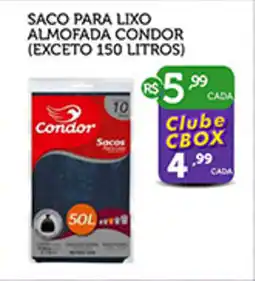 CenterBox Saco para lixo almofada condor oferta