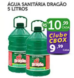 CenterBox Água sanitária dragão oferta