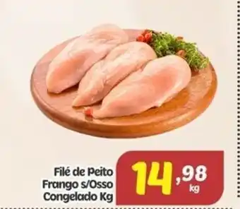 Bigmart File de Peito Frango s/Osso Congelado 1kg oferta