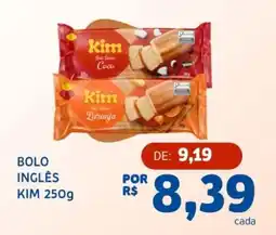 Bergamais Supermercados Bolo inglês kim oferta