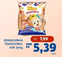 Bergamais Supermercados Bisnaguinha tradicional kim oferta