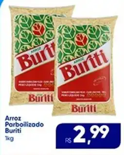 Rebouças Supermercados Arroz Parboilizado Buriti oferta