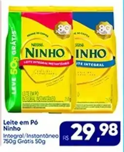 Rebouças Supermercados Leite em Pó Ninho oferta
