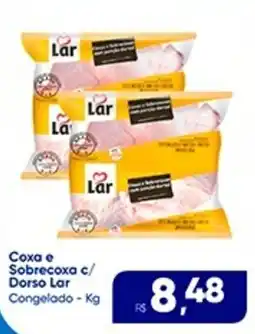 Rebouças Supermercados Coxa e Sobrecoxa c/ Dorso Lar oferta