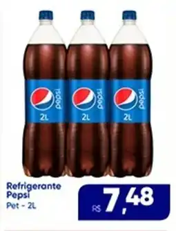 Rebouças Supermercados Refrigerante Pepsi Pet oferta