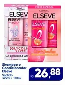 Rebouças Supermercados Shampoo e Condicionador Elseve oferta