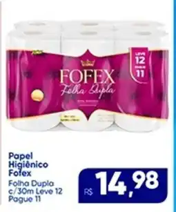Rebouças Supermercados Papel Higiênico Fofex oferta