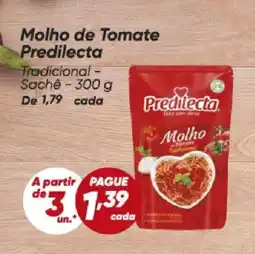 Dia Molho de Tomate Predilecta- oferta