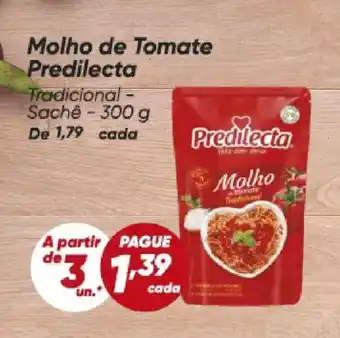 Dia Molho de Tomate Predilecta- oferta