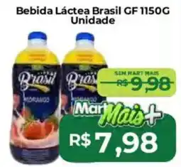 Mart Minas Bebida Láctea Brasil GF Unidade oferta