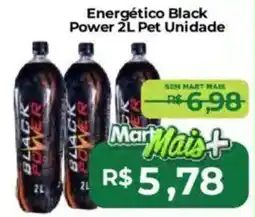 Mart Minas Energético Black Power Pet Unidade oferta