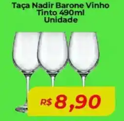 Mart Minas Taça Nadir Barone Vinho Tinto Unidade oferta