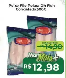 Mart Minas Peixe File Polaca Dh Fish Congelado oferta