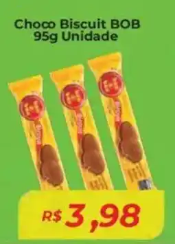 Mart Minas Choco Biscuit BOB Unidade oferta