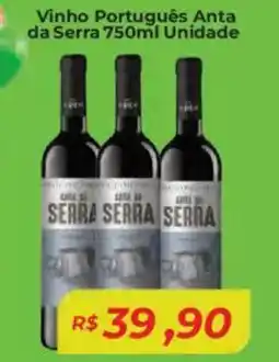 Mart Minas Vinho Português Anta da Serra Unidade oferta