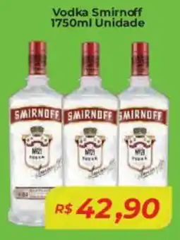 Mart Minas Vodka Smirnoff Unidade oferta