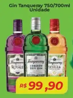 Mart Minas Gin Tanqueray Unidade oferta