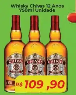 Mart Minas Whisky Chivas 12 Anos Unidade oferta