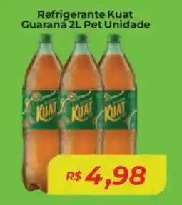 Mart Minas Refrigerante Kuat Guaraná Pet Unidade oferta